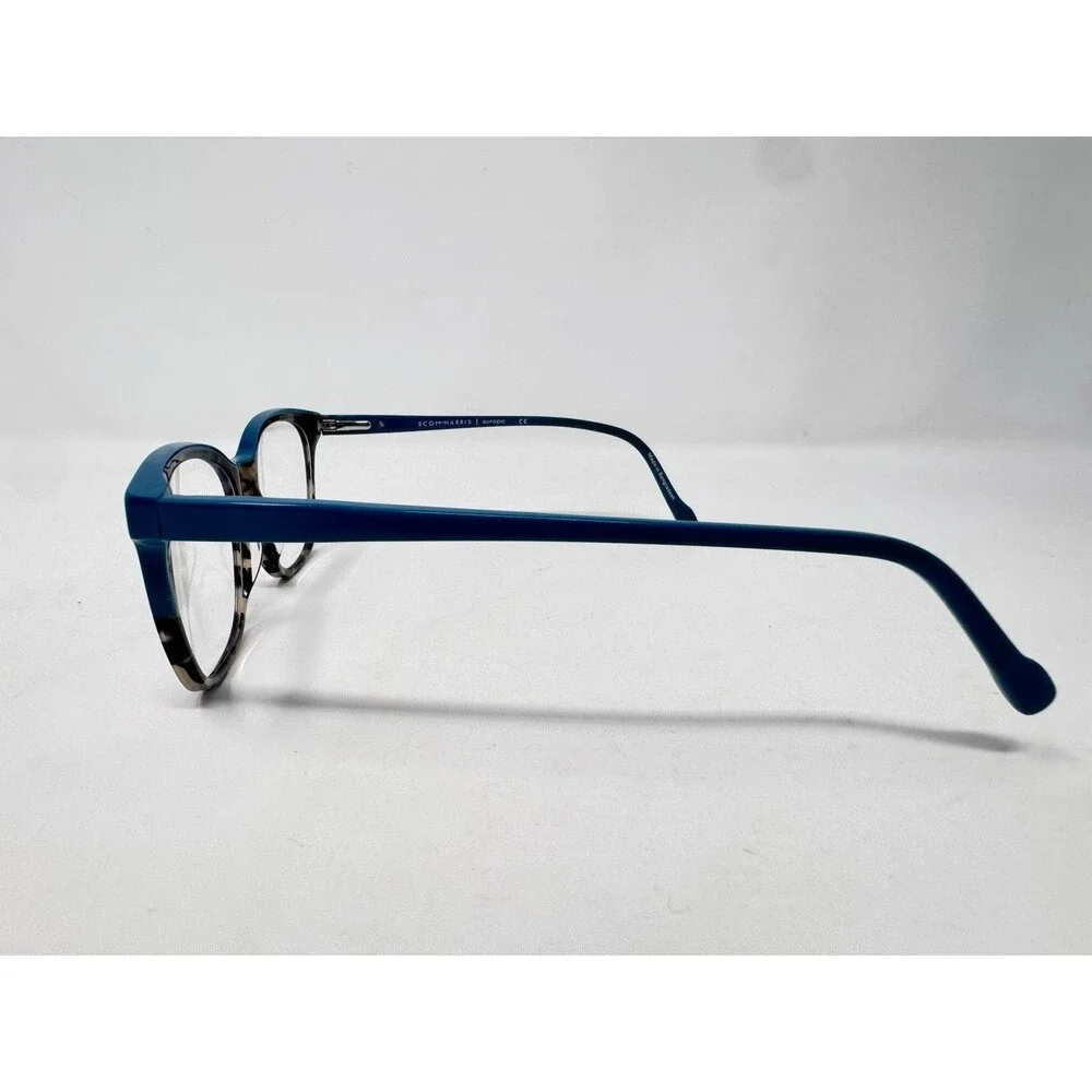 Scott Harris SH-736 Eyeglass Frames Only 50-17-138 Teal C3 Authentic